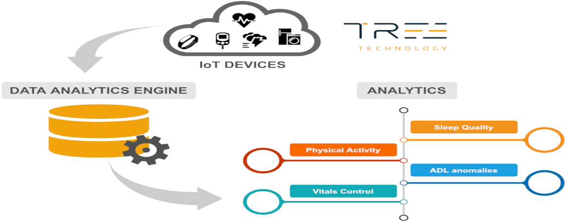 Data flow in TREE’s analytical work.