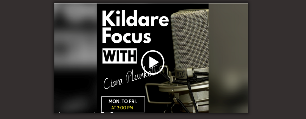 Picture of the radio show poster. Kildare in Focus with Ciara Plunkett