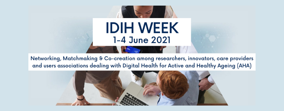 Banner of the IDIH Week 2021
