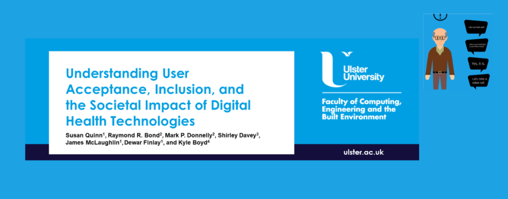 Ulster University poster at 2022 Irish Human Computer Interaction (iHCI) Symposium